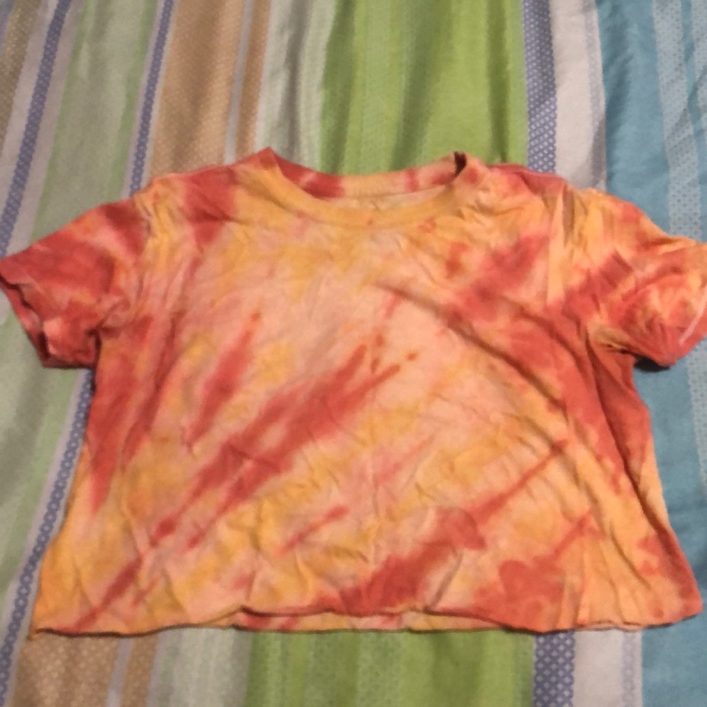 Tie dye crop top